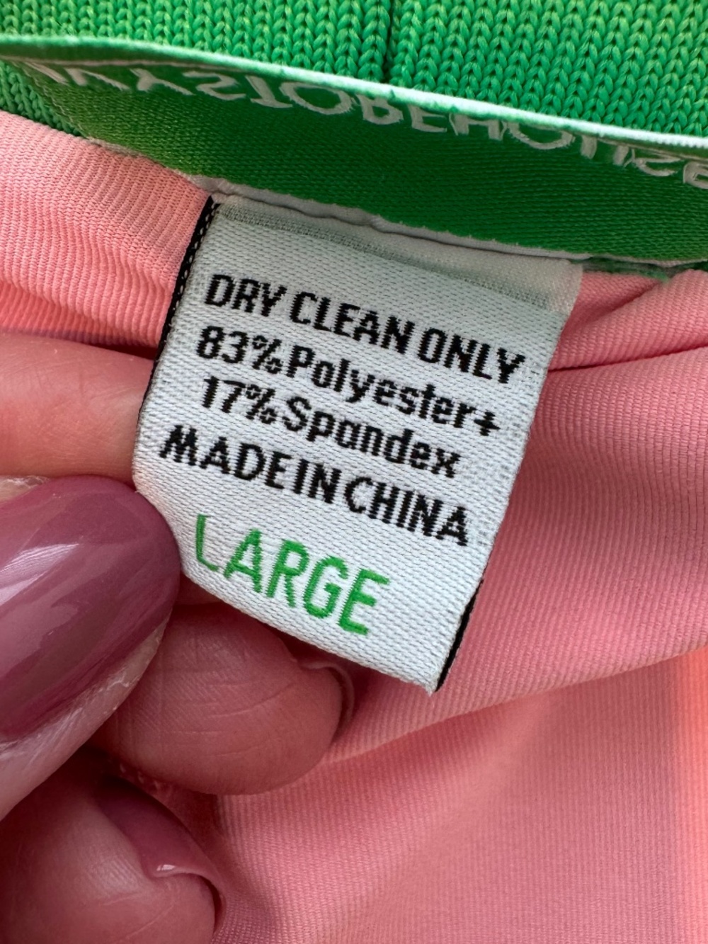 The IVY STOREHOUSE Women’s Apple Green pleated Skort Skirt Size Large - Picture 7 of 9
